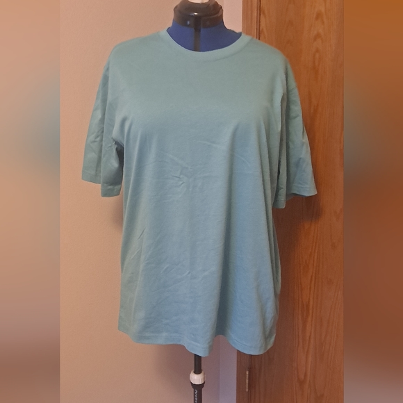 Plain Blue T-Shirt - Picture 1 of 3